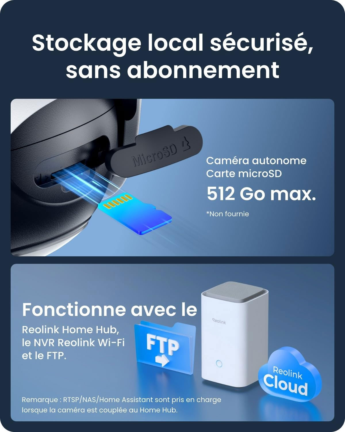 Caméra Extérieure REOLINK Argus PT Ultra avec Panneau Solaire