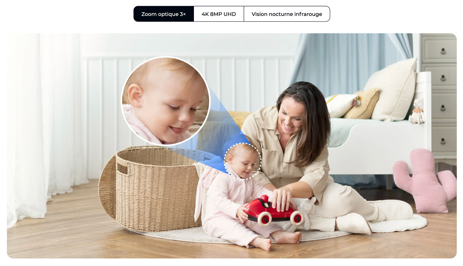 Caméra WiFi REOLINK E1 Zoom