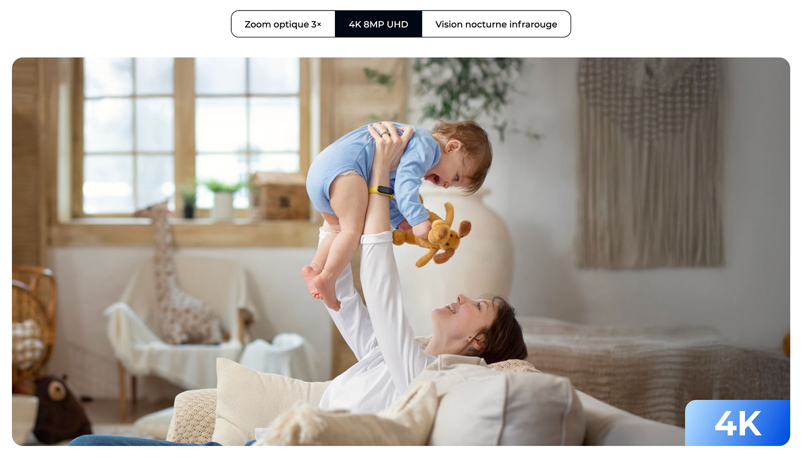 Caméra WiFi REOLINK E1 Zoom