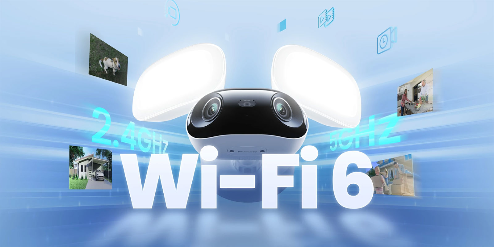 Caméra Extérieure REOLINK Elite Floodlight WiFi