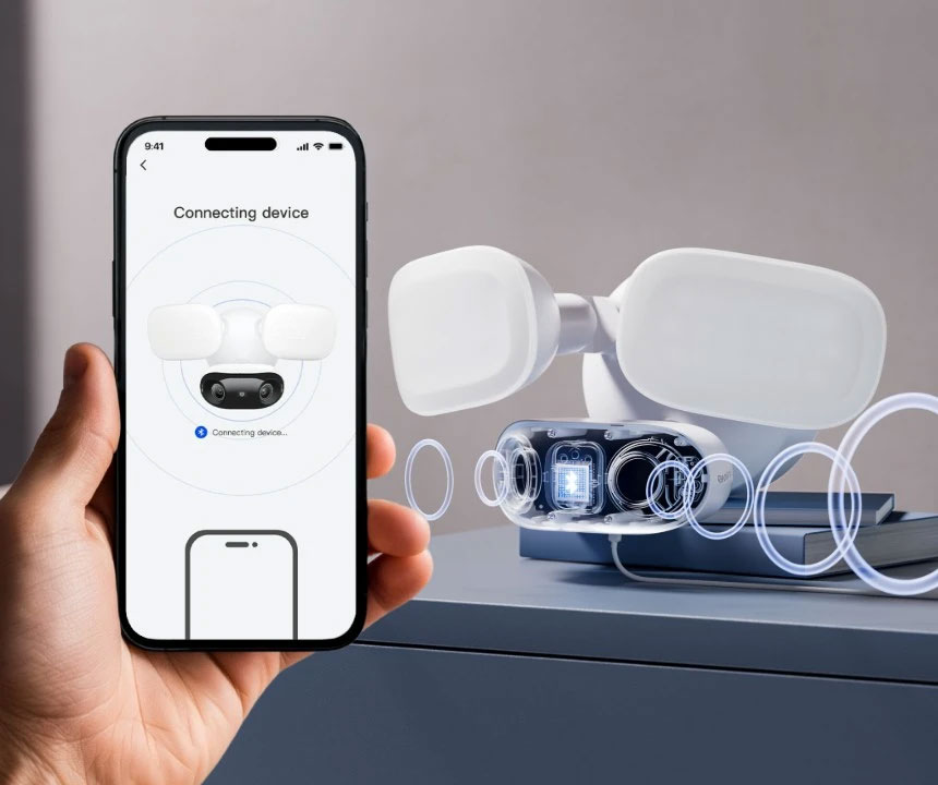 Caméra Extérieure REOLINK Elite Floodlight WiFi