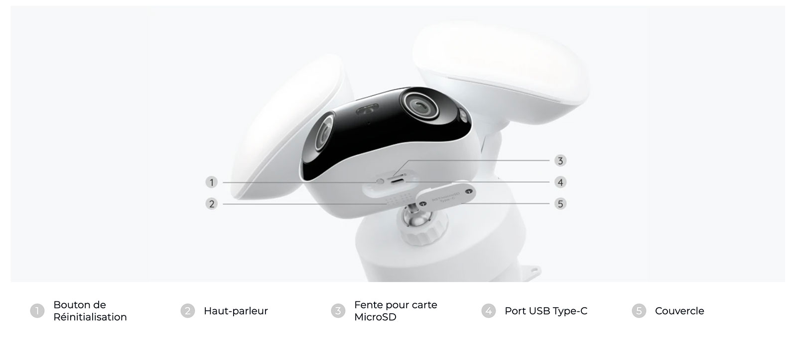 Caméra Extérieure REOLINK Elite Floodlight WiFi