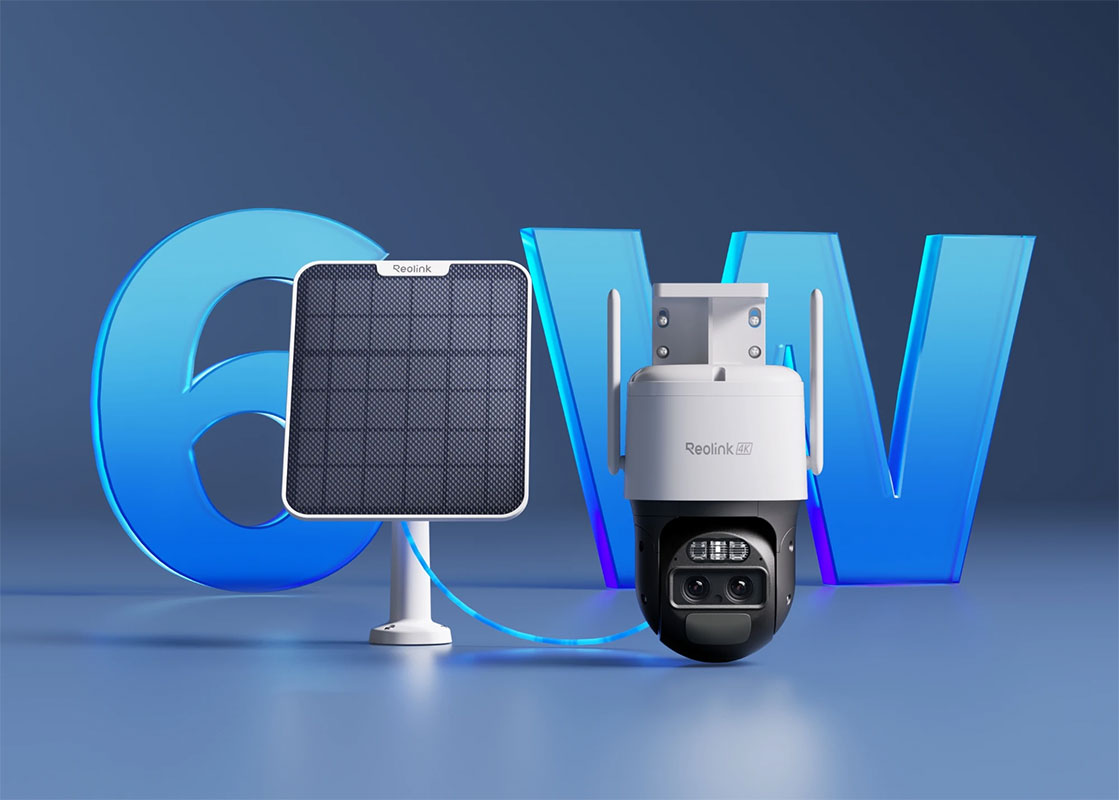 Caméra Extérieure REOLINK TrackMix 4K avec Panneau Solaire 6W