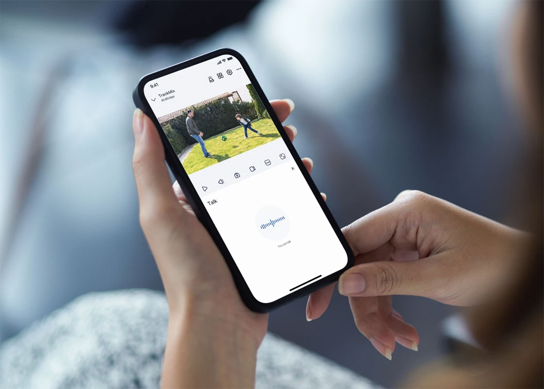 Caméra Extérieure REOLINK TrackMix 4K avec Panneau Solaire 6W