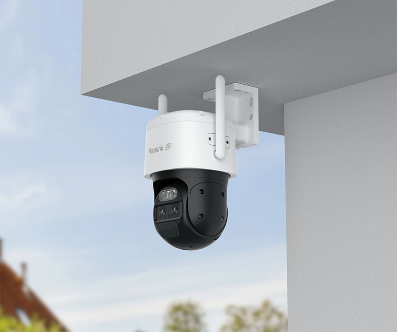 Caméra Extérieure REOLINK TrackMix 4K avec Panneau Solaire 6W