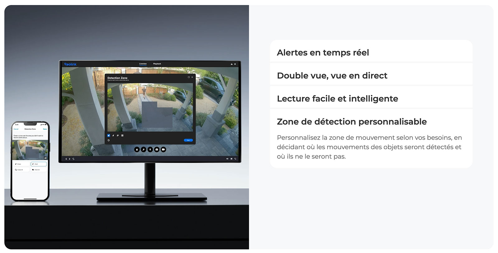 Caméra Extérieure REOLINK TrackMix 4K avec Panneau Solaire 6W