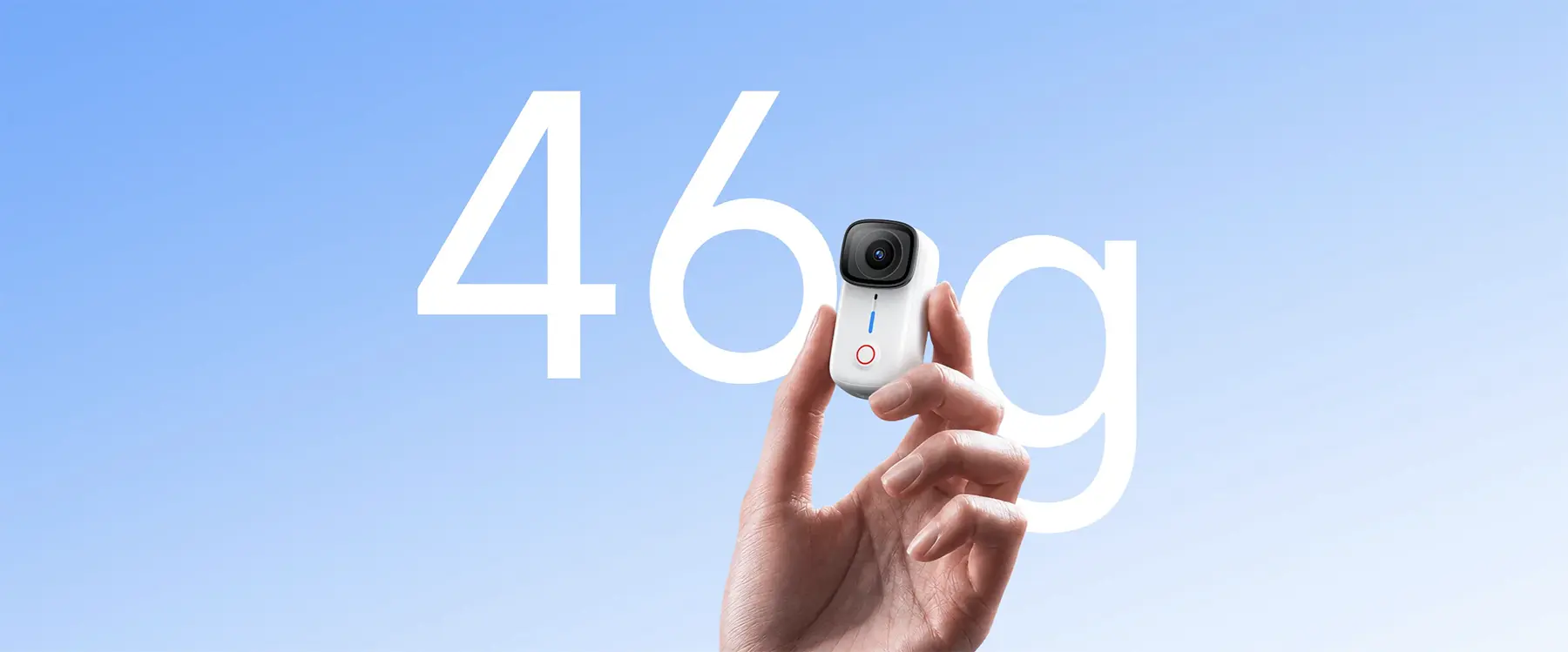 Caméra sportive SJCAM S10 ultra-légère de seulement 46 g
