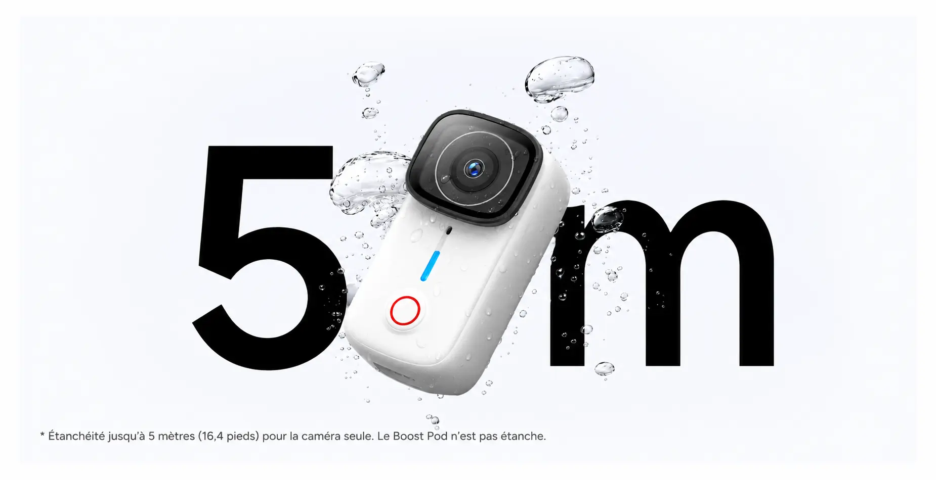 Caméra sportive SJCAM S10 étanche jusqu'à 5 mètres