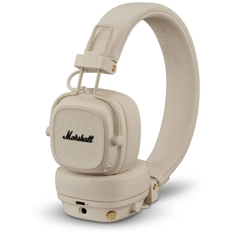 Casque Bluetooth MARSHALL Major V - Coloris Crème