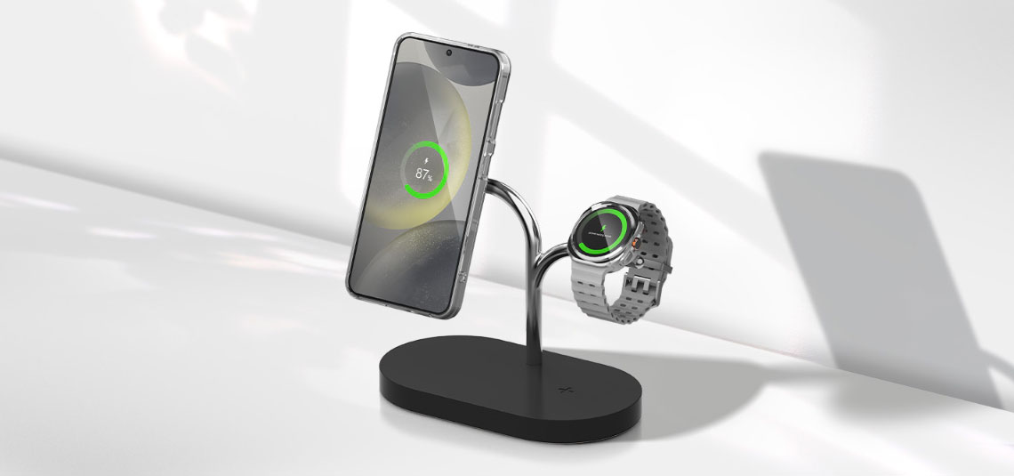 Chargeur Induction 3-en-1 SAMSUNG Trio Magnétique