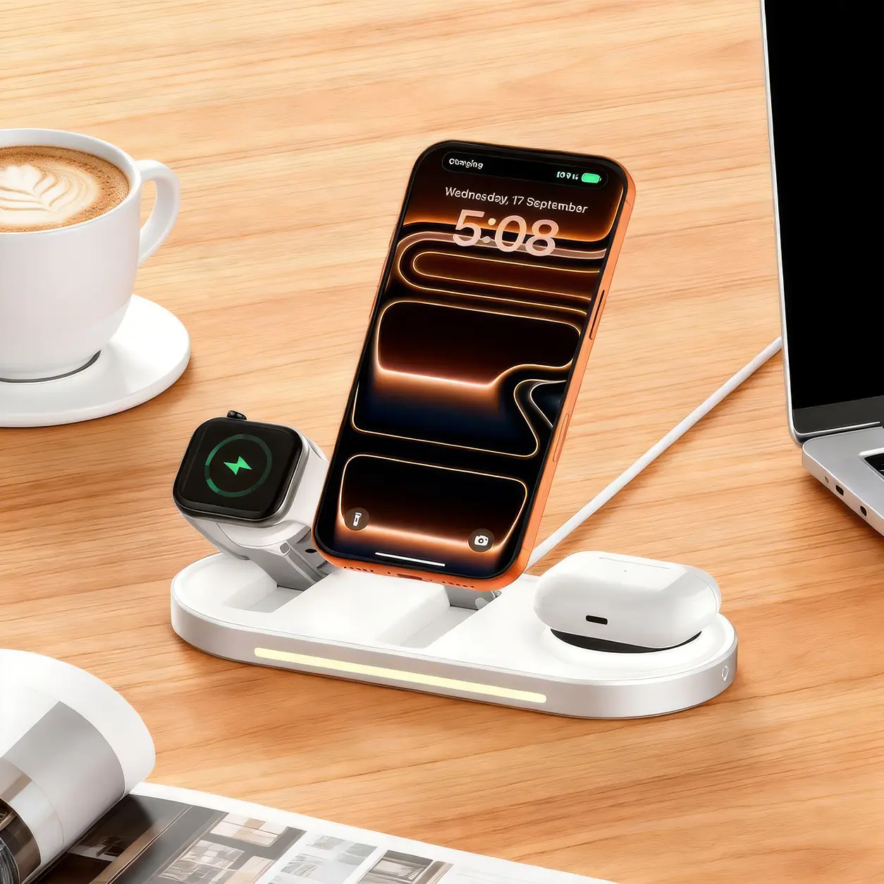 Une connexion USB-C simple — station Tech-Protect AS1