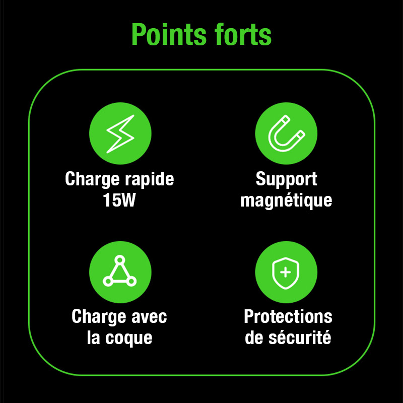Triple Chargeur Induction TOTU DESIGN S36