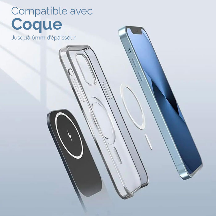Chargeur Induction Pliable VEGER Y12 Compatible MagSafe