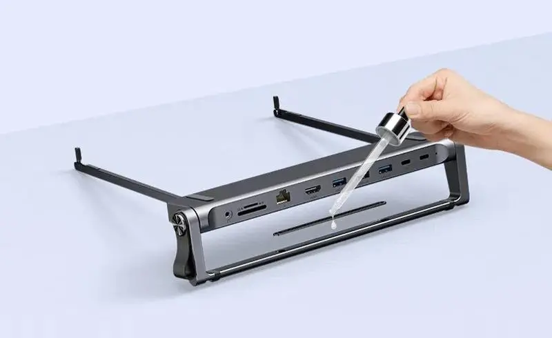 Support Ordinateur Portable 9-en-1 avec Hub USB-C