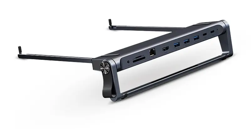 Support Ordinateur Portable 9-en-1 avec Hub USB-C