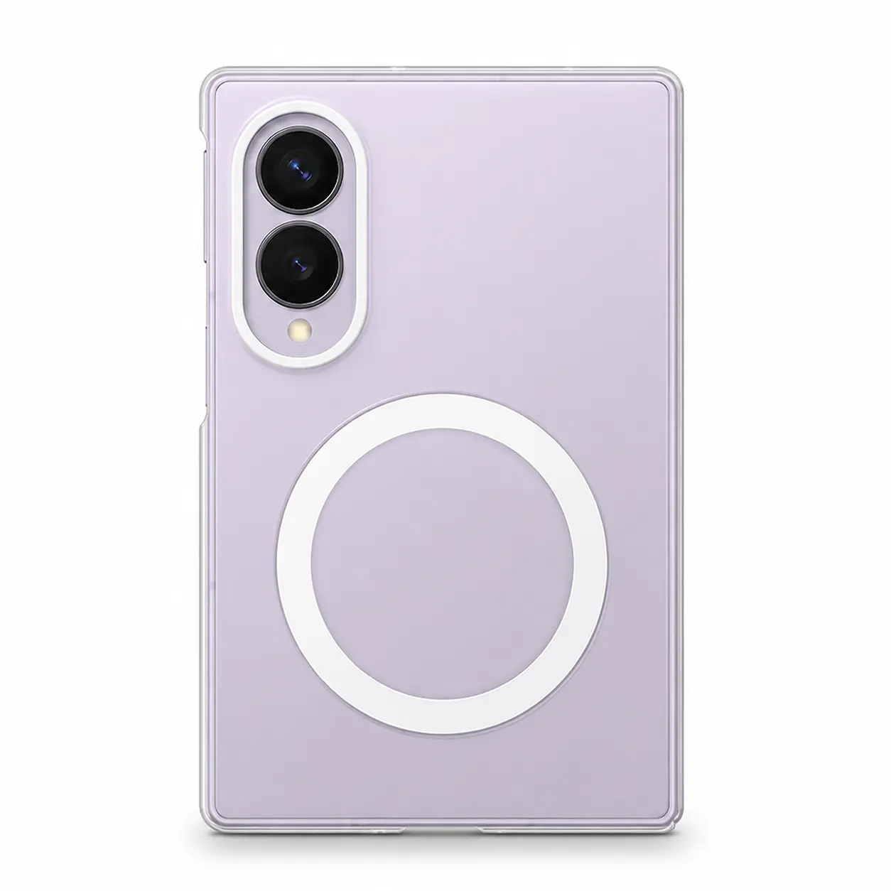Coque transparente MagSafe pour Samsung Galaxy Z Fold8 vue arrière