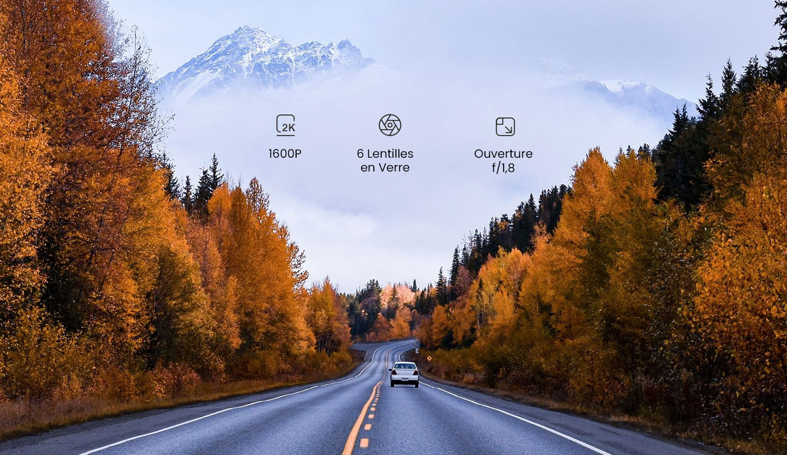 Caméra Embarquée Dashcam DDPAI Mola N3 2K Avec GPS Intégré