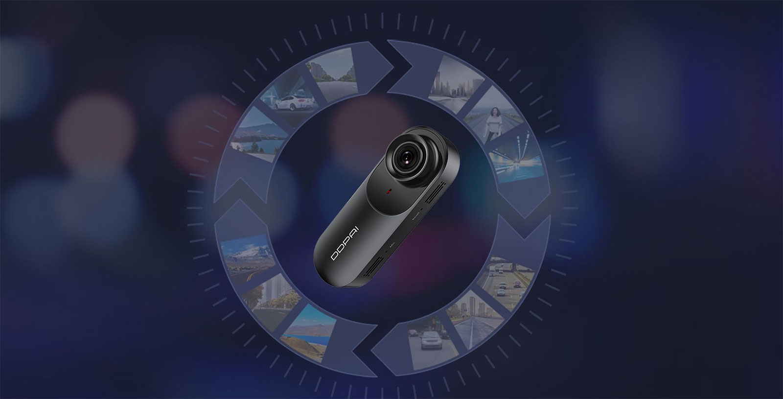 Caméra Embarquée Dashcam DDPAI Mola N3 2K Avec GPS Intégré