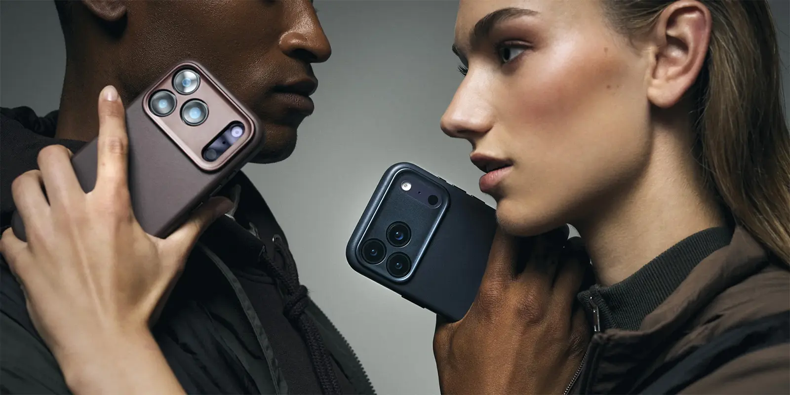 Coque MagSafe DECODED Leather Case pour iPhone 17