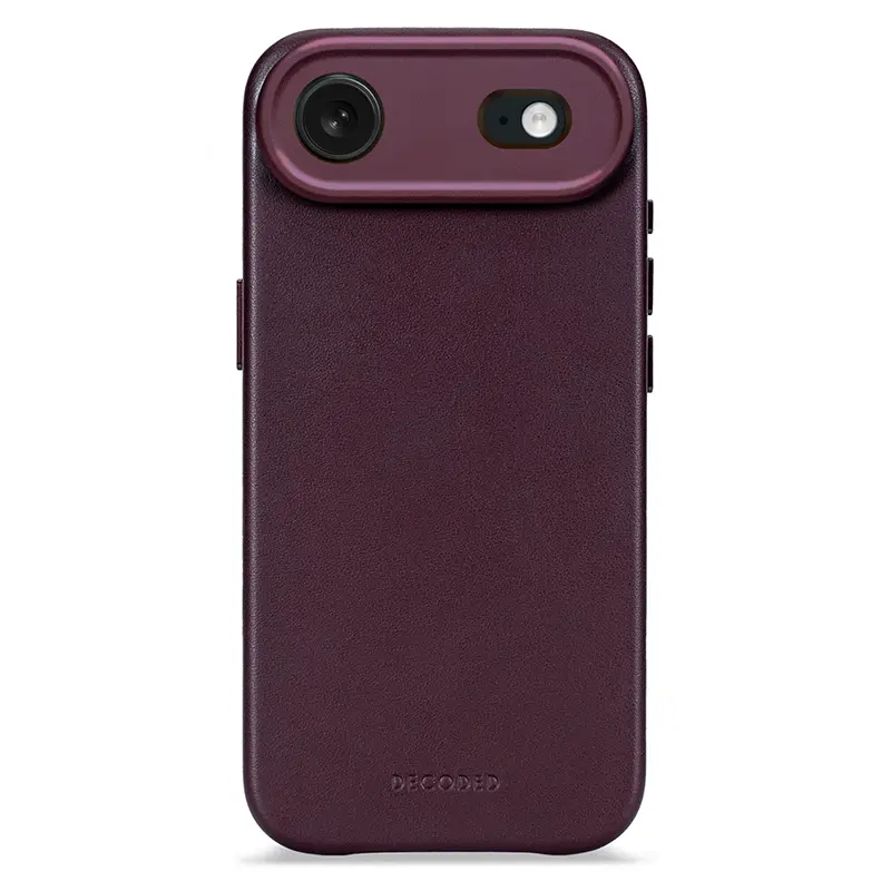 iPhone Air - Coque MagSafe DECODED Leather Case en Cuir ECCO