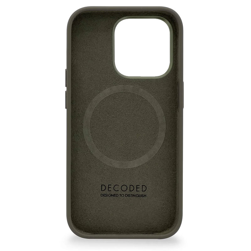 Coque MagSafe DECODED en Silicone Antimicrobien BioMaster pour iPhone 14 Pro