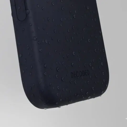 Coque MagSafe DECODED en Silicone Antimicrobien BioMaster pour iPhone 17