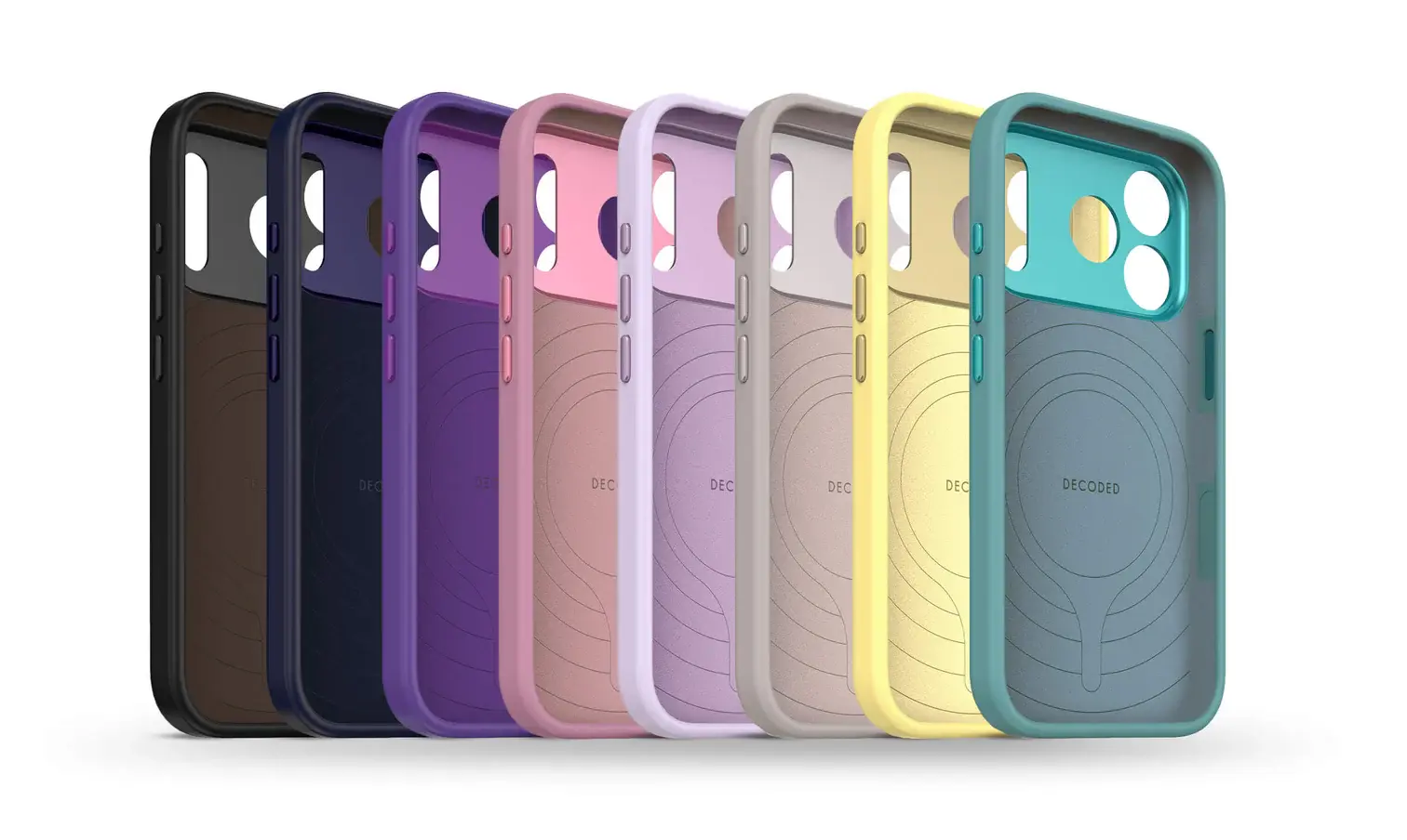 Coque MagSafe DECODED en Silicone Antimicrobien BioMaster pour iPhone 17