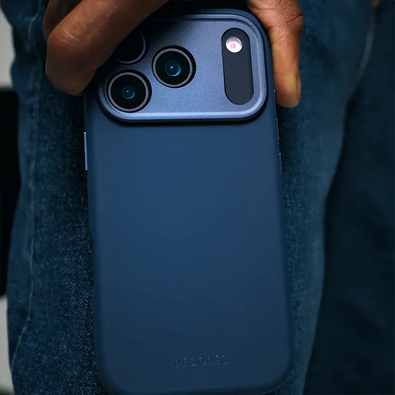 Coque MagSafe DECODED en Silicone Antimicrobien BioMaster pour iPhone 17