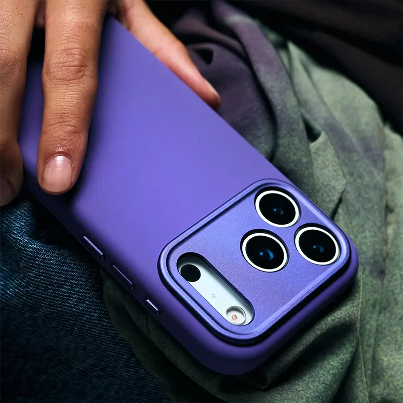 Coque MagSafe DECODED en Silicone Antimicrobien BioMaster pour iPhone 17