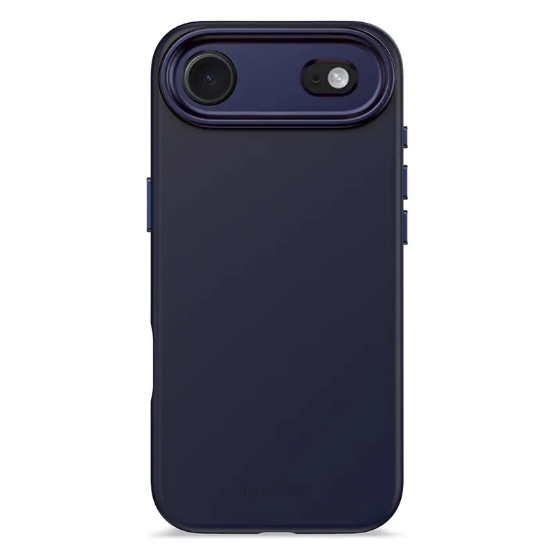 Coque MagSafe DECODED en Silicone Antimicrobien pour iPhone Air - Coloris Bleu Marine