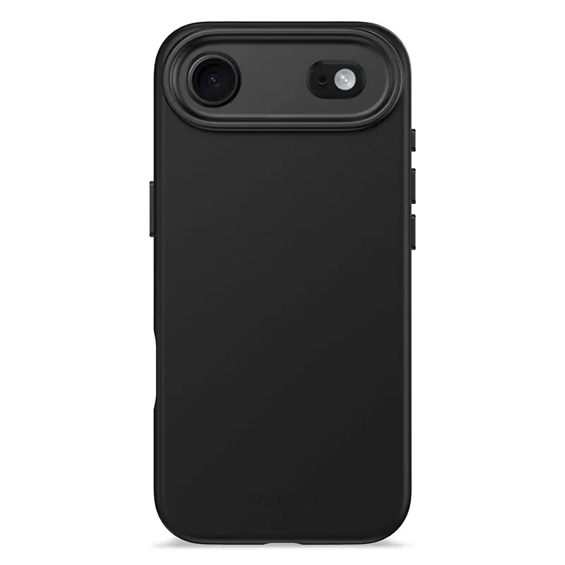 Coque MagSafe DECODED en Silicone Antimicrobien pour iPhone Air - Coloris Noir