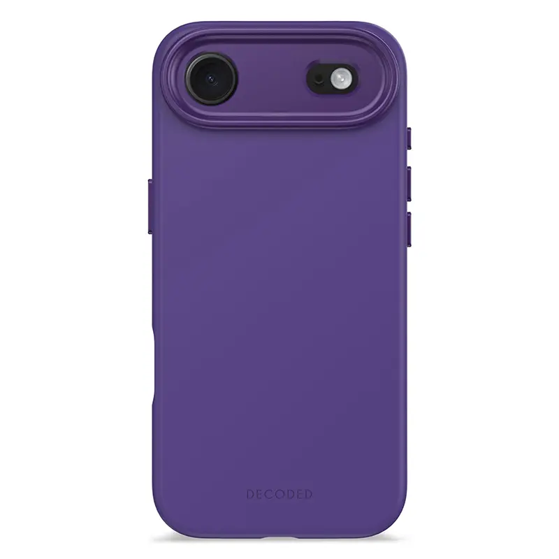 Coque MagSafe DECODED en Silicone Antimicrobien pour iPhone Air - Coloris Violet
