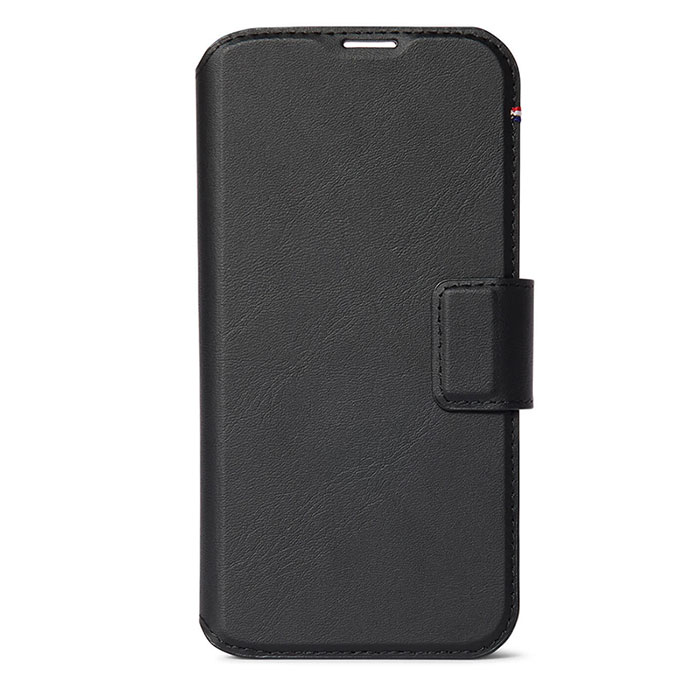 Étui Folio DECODED MagSafe Detachable Wallet en Cuir Aniline ECCO pour iPhone 14 Plus