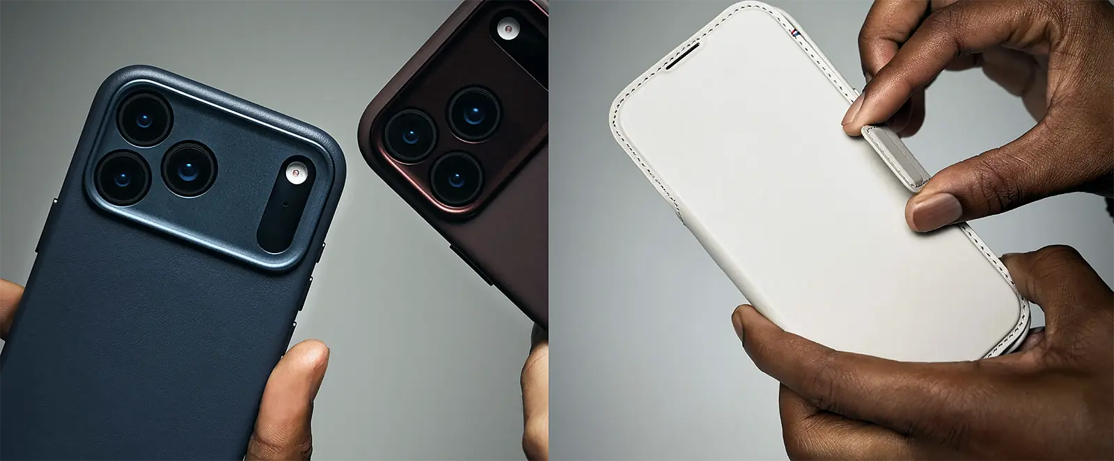 Étui Folio DECODED MagSafe Detachable Wallet pour iPhone 17