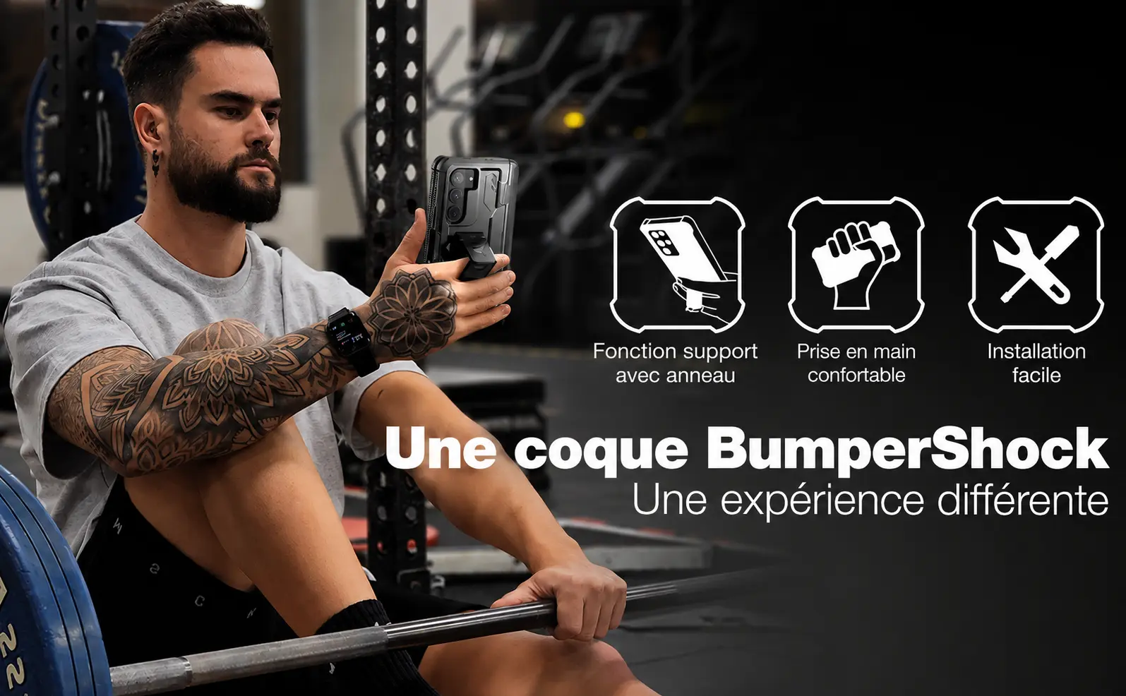 Coque DEXNOR Adventure noire pour Samsung Galaxy Z Fold 5 — visuel 10