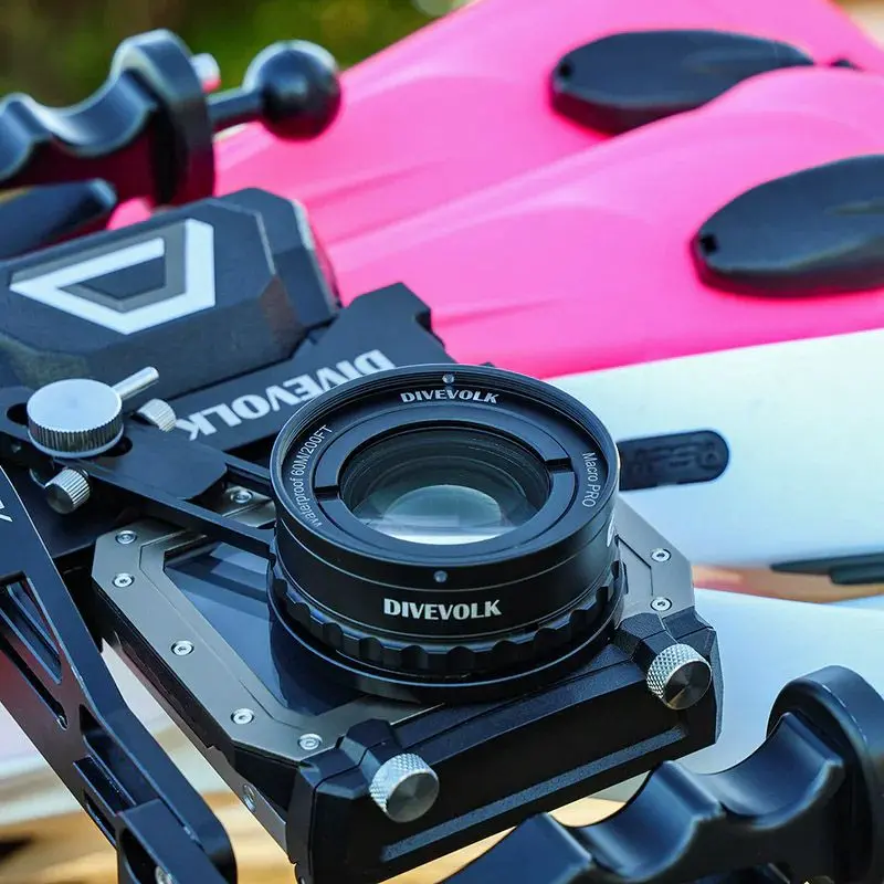 Objectif Macro +18 DIVEVOLK pour Caisson Étanche SeaTouch