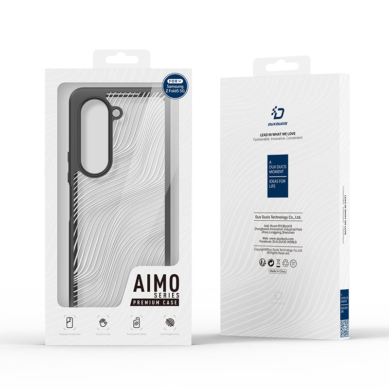 Coque Translucide DUX DUCIS Aimo Série pour Galaxy Z Fold5