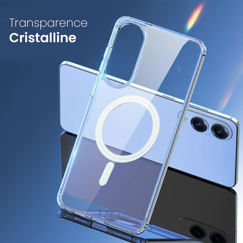Coque Magnétique Transparente DUX DUCIS Clin Série pour Samsung Galaxy S25 Edge