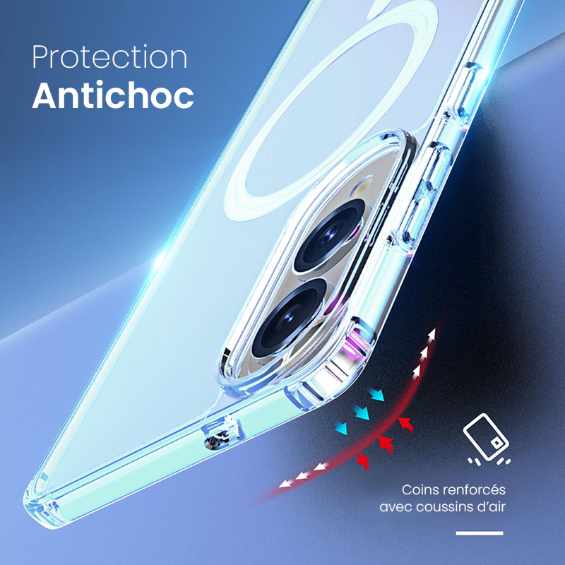 Coque Magnétique Transparente DUX DUCIS Clin Série pour Samsung Galaxy S25 Edge