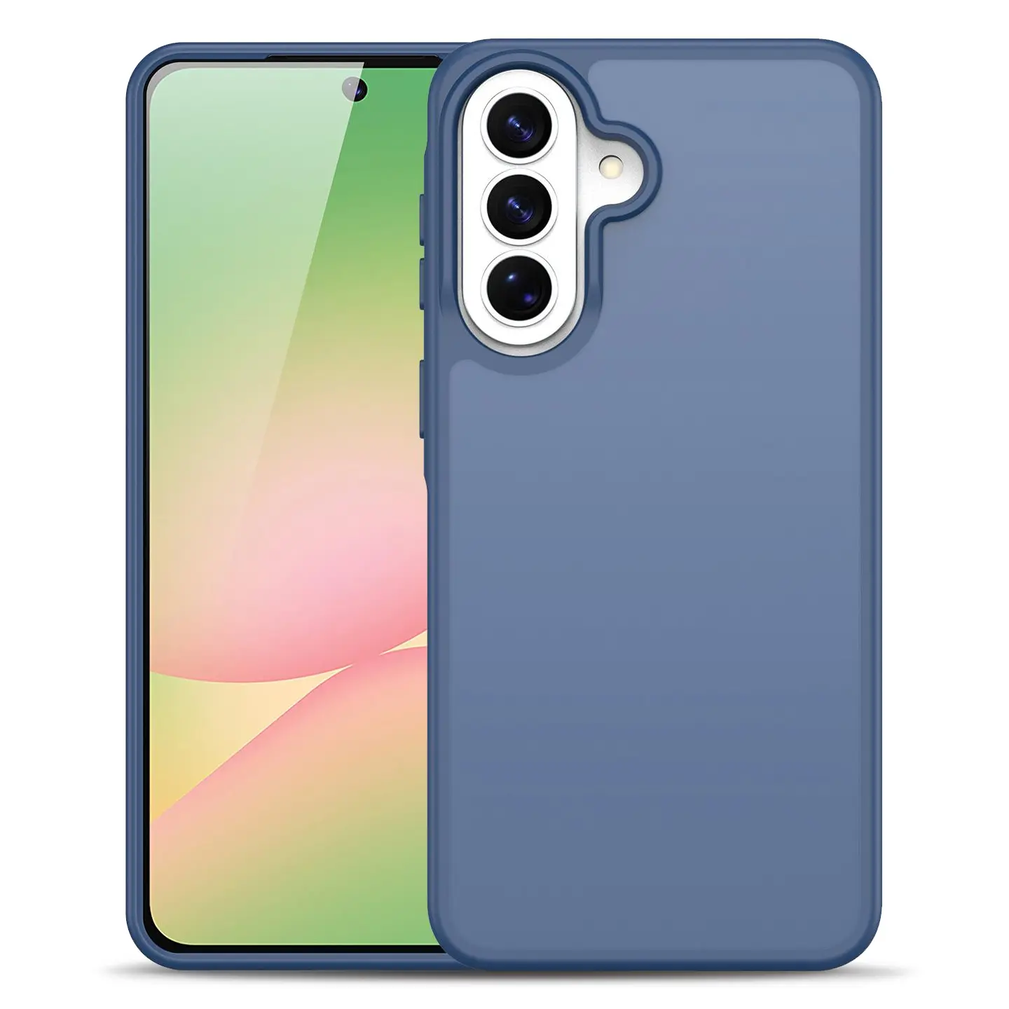 Coque DUX DUCIS Yind bleue pour Samsung Galaxy A57 5G avec revêtement doux au toucher
