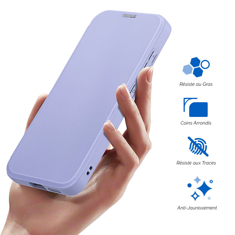 Étui Folio DUX DUCIS Skin X Pro Compatible MagSafe pour Galaxy S24
