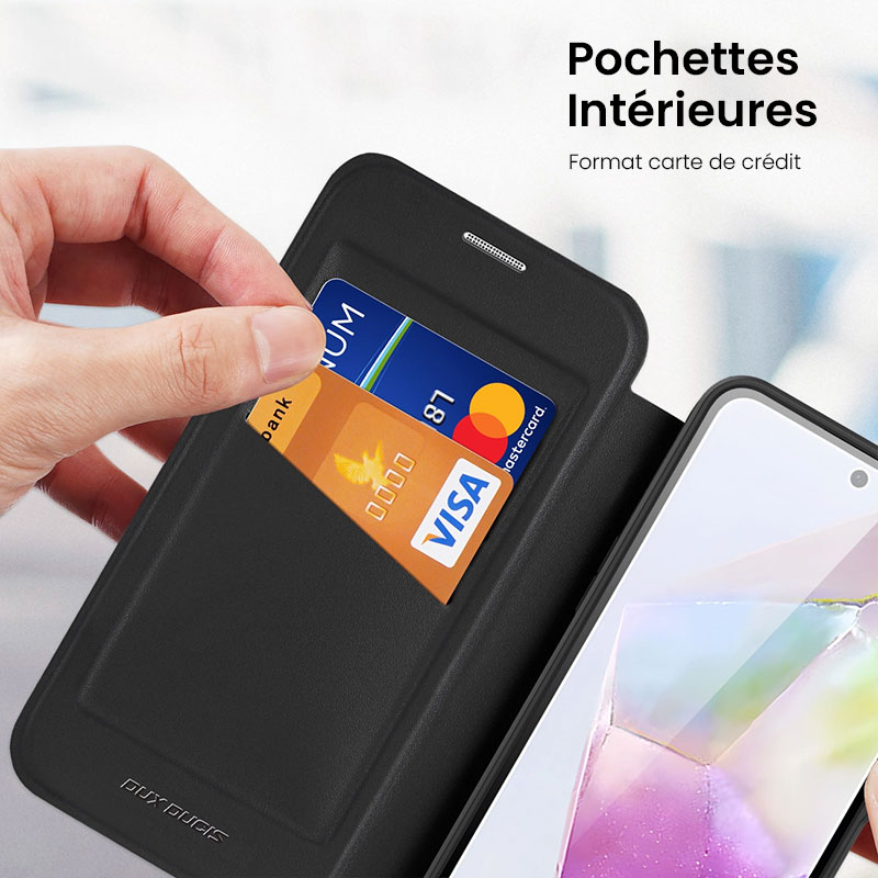 Étui Folio DUX DUCIS Skin X Pro avec Fermeture Magnétique pour Galaxy A36 5G