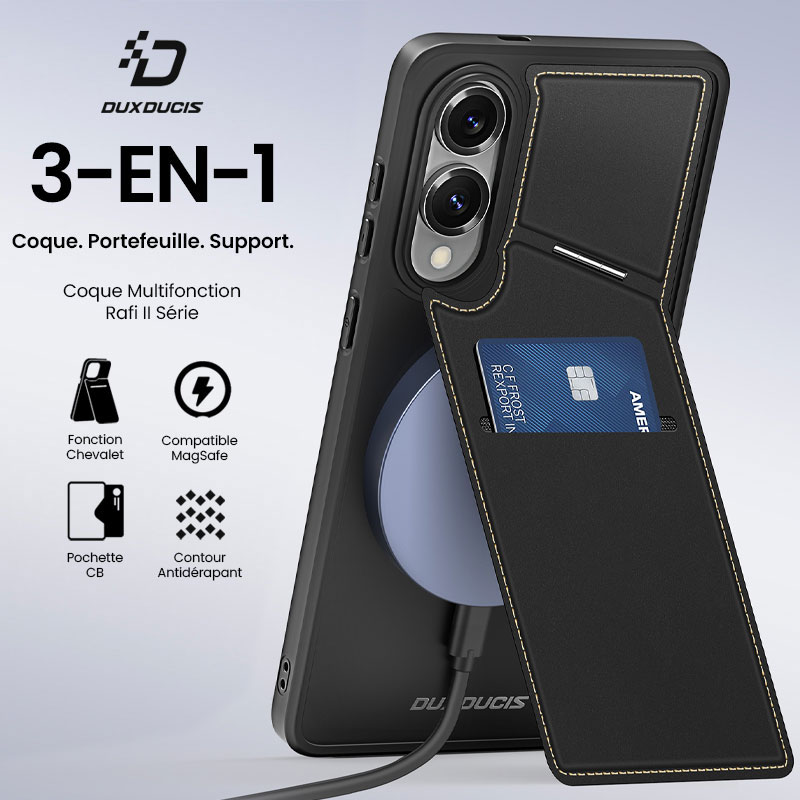 Coque CB Chevalet DUX DUCIS Rafi II Série pour Galaxy S25 Edge