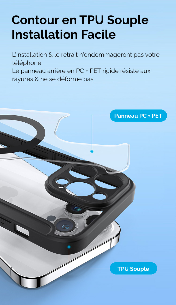 Étui Folio DUX DUCIS Skin X Pro Compatible MagSafe pour iPhone 14 Pro Max