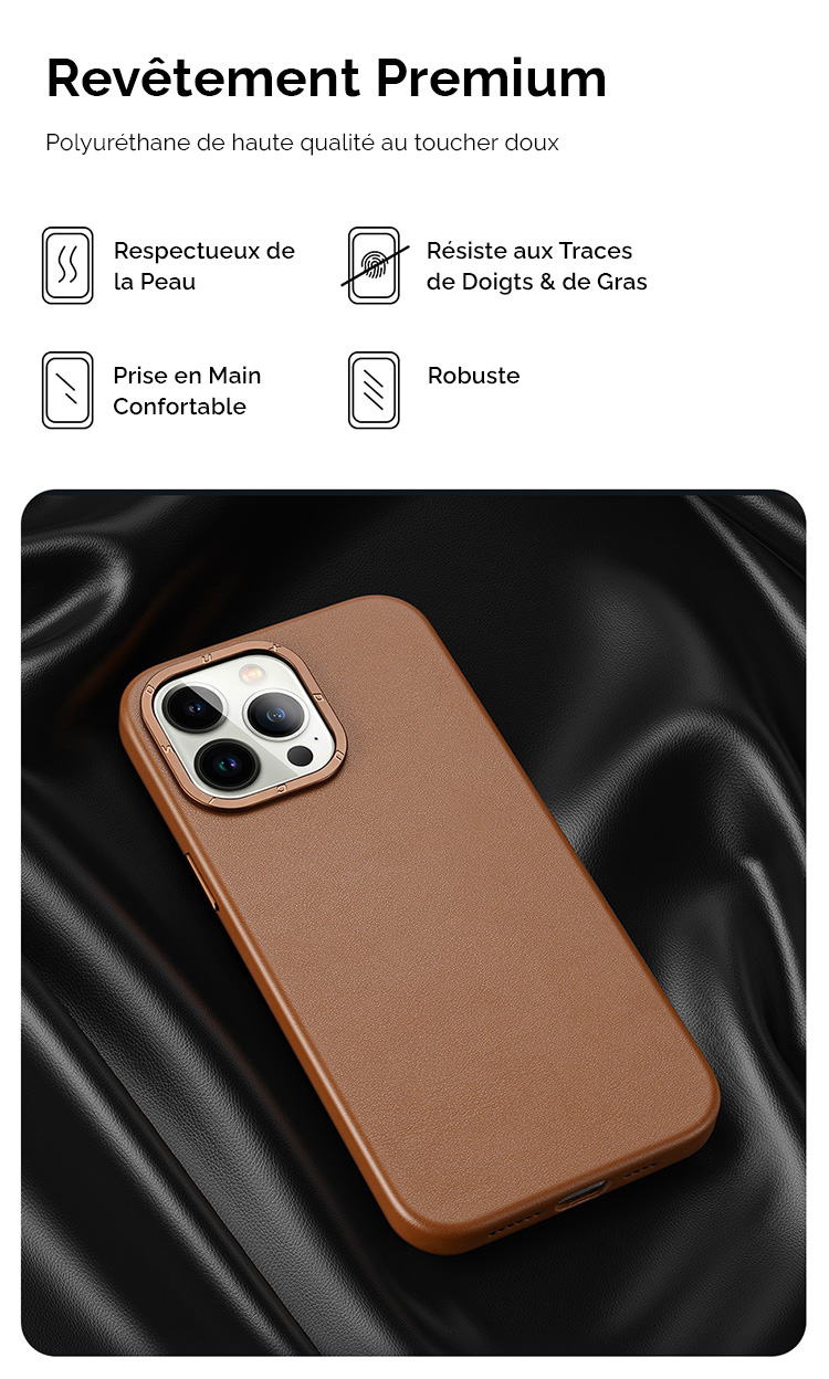 Coque DUX DUCIS Grit Séries Compatible MagSafe pour iPhone 14 Pro