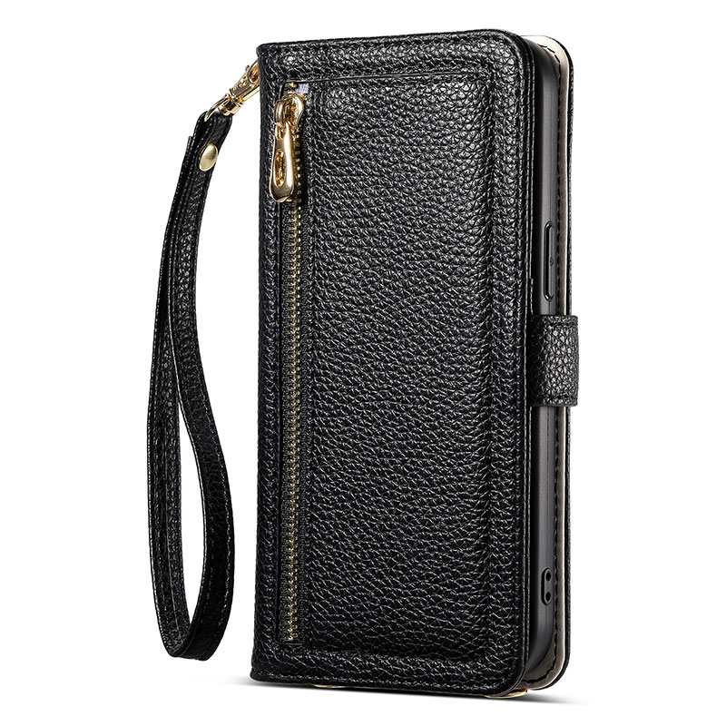 Étui Portefeuille ESEBLE Wallet avec Dragonne Amovible pour Galaxy S25 Edge