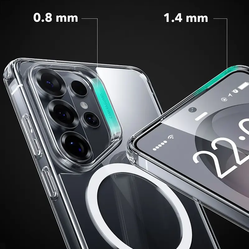 Coque Antichoc ESR Classic Hybrid MagSafe Transparente pour Galaxy S26 Ultra