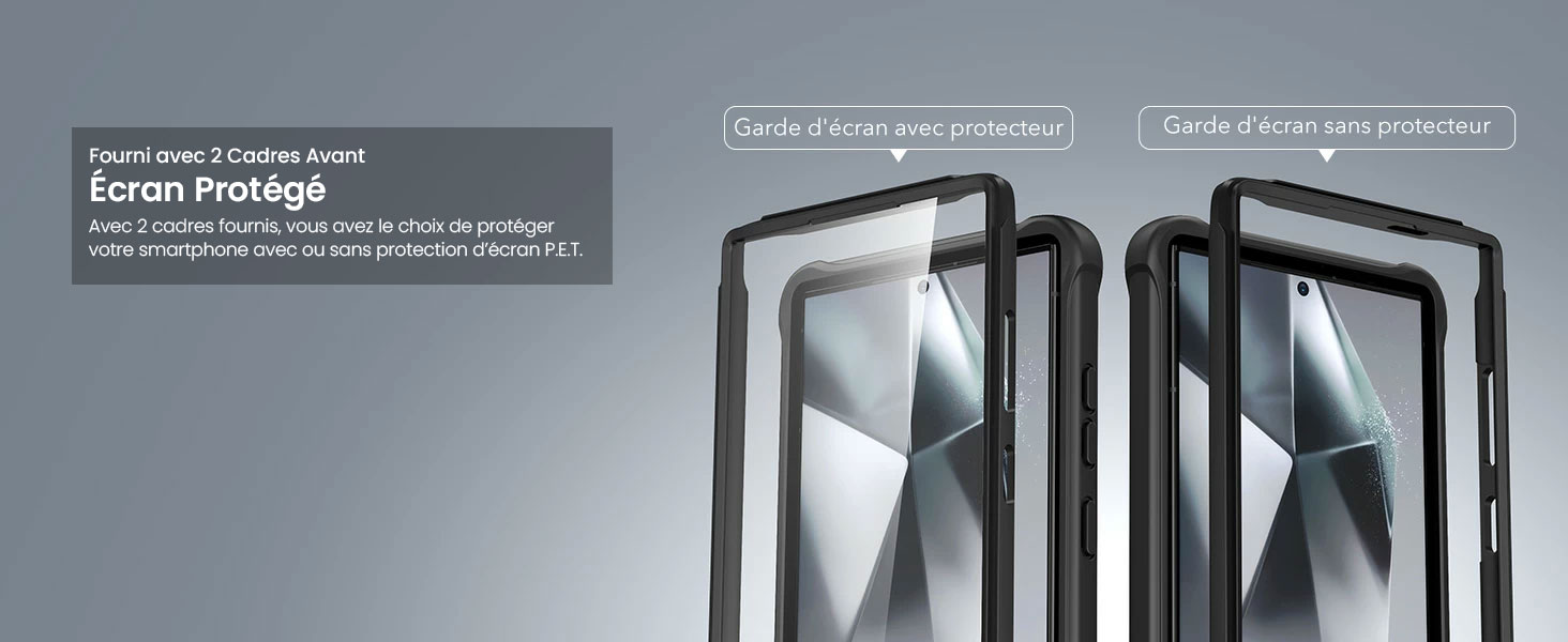 Coque Intégrale ESR Armor KickStand pour Galaxy S24 Ultra