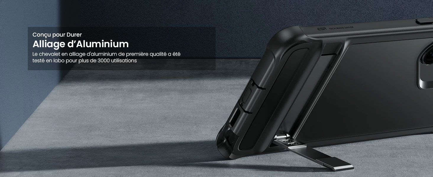 Coque Intégrale ESR Armor KickStand pour Galaxy S24 Ultra