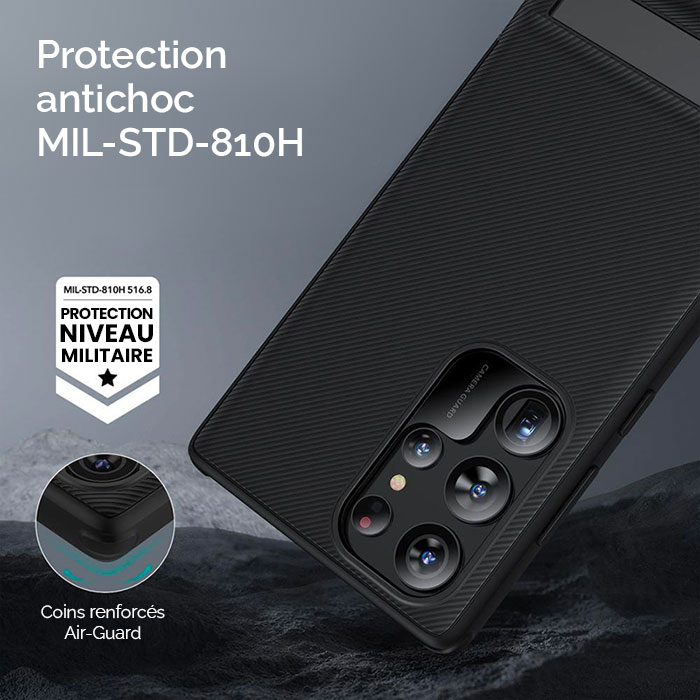 Coque ESR Air Shield Boost avec Chevalet Rétractable Intégré pour Galaxy S23 Ultra